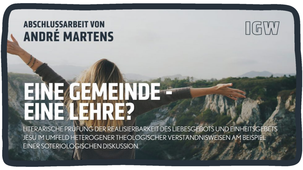Abschlussarbeit André Martens „Eine Gemeinde – eine Lehre?“